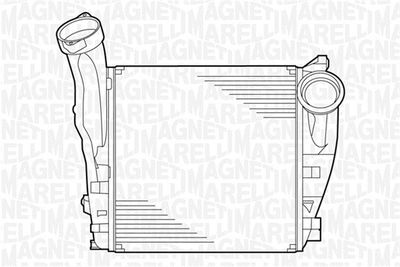 Charge Air Cooler MAGNETI MARELLI 351319201770