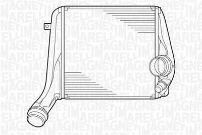Charge Air Cooler MAGNETI MARELLI 351319201800
