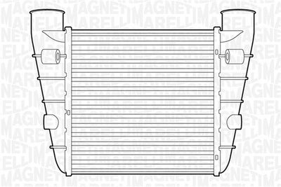 Charge Air Cooler MAGNETI MARELLI 351319201830