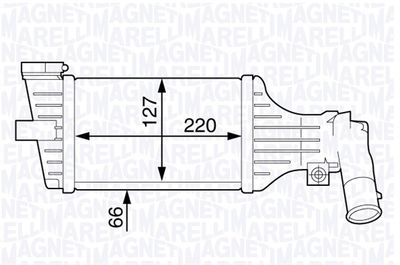 Charge Air Cooler MAGNETI MARELLI 351319201860