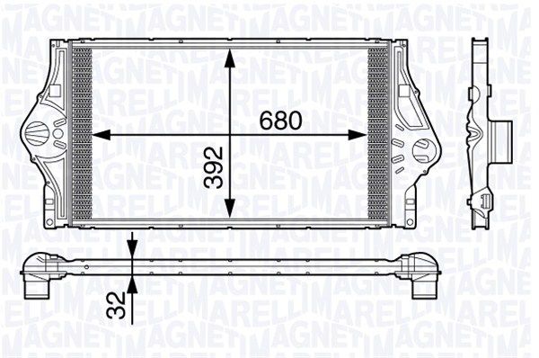 MAGNETI MARELLI 351319201870 Charge Air Cooler