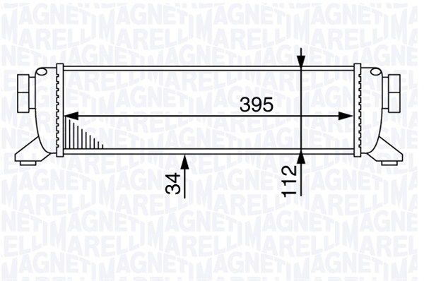 MAGNETI MARELLI 351319201900 Charge Air Cooler