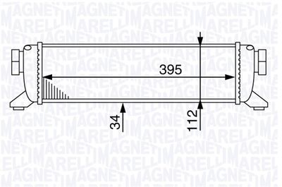 Charge Air Cooler MAGNETI MARELLI 351319201900