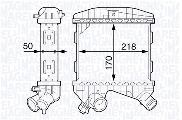 MAGNETI MARELLI 351319201940 Charge Air Cooler