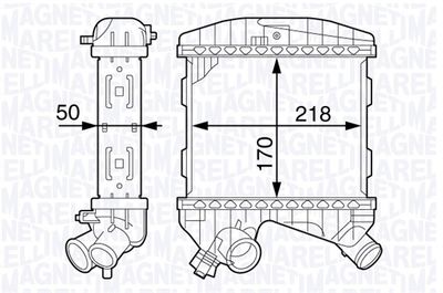 Charge Air Cooler MAGNETI MARELLI 351319201940