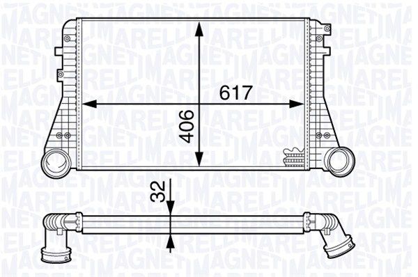 MAGNETI MARELLI 351319201960 Charge Air Cooler