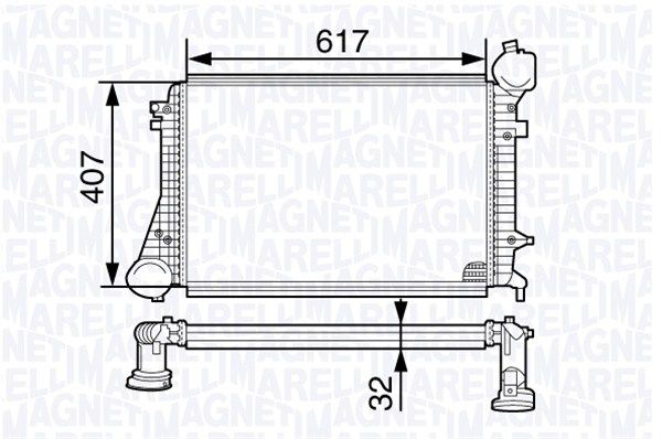 MAGNETI MARELLI 351319202010 Charge Air Cooler