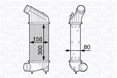 Charge Air Cooler MAGNETI MARELLI 351319202040