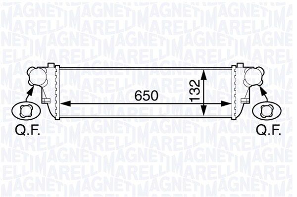 MAGNETI MARELLI 351319202060 Charge Air Cooler