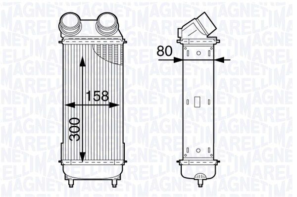 MAGNETI MARELLI 351319202070 Charge Air Cooler