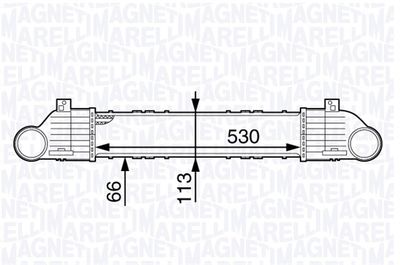 Charge Air Cooler MAGNETI MARELLI 351319202110