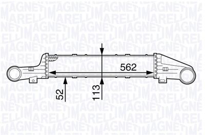 Charge Air Cooler MAGNETI MARELLI 351319202120