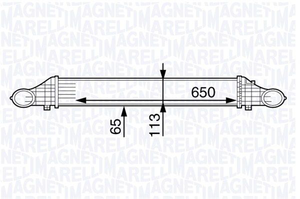 MAGNETI MARELLI 351319202140 Charge Air Cooler