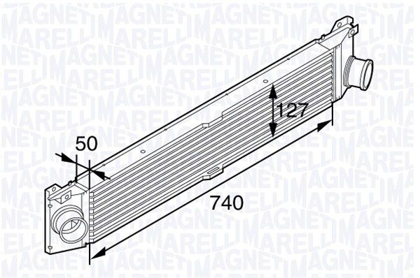 MAGNETI MARELLI 351319202150 Charge Air Cooler