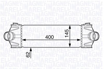 Charge Air Cooler MAGNETI MARELLI 351319202170