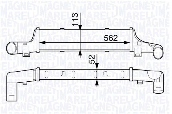 MAGNETI MARELLI 351319202180 Charge Air Cooler