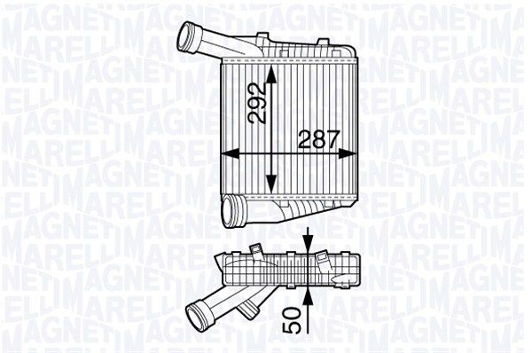 MAGNETI MARELLI 351319202230 Charge Air Cooler
