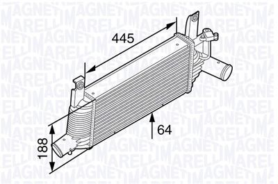 Charge Air Cooler MAGNETI MARELLI 351319202240