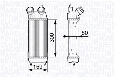 Charge Air Cooler MAGNETI MARELLI 351319202310