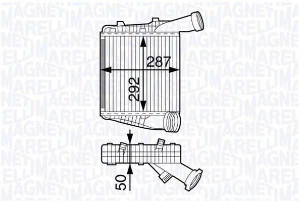 MAGNETI MARELLI 351319202400 Charge Air Cooler