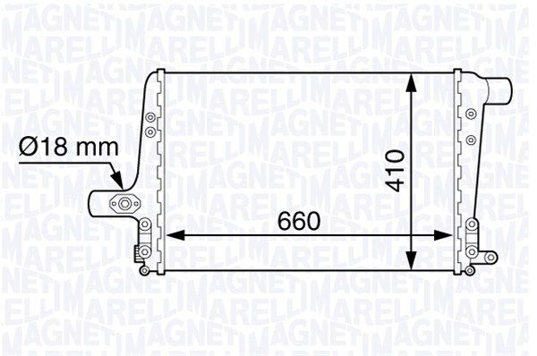 MAGNETI MARELLI 351319202430 Charge Air Cooler