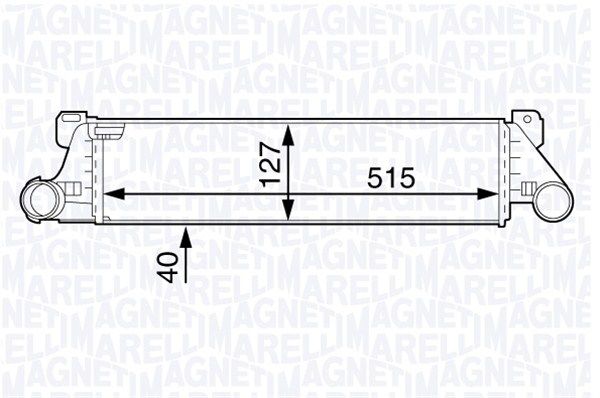 MAGNETI MARELLI 351319202470 Charge Air Cooler