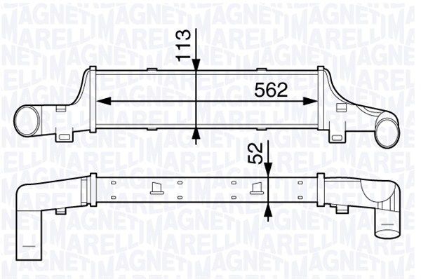 MAGNETI MARELLI 351319202500 Charge Air Cooler