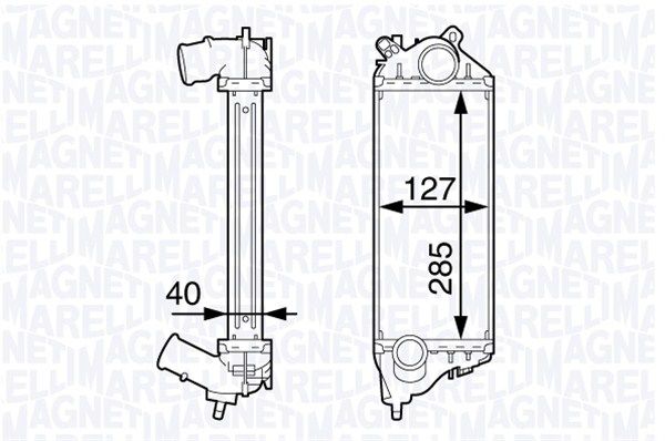 MAGNETI MARELLI 351319202560 Charge Air Cooler