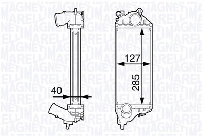 Charge Air Cooler MAGNETI MARELLI 351319202560