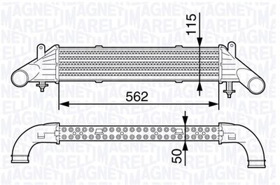 Charge Air Cooler MAGNETI MARELLI 351319202570