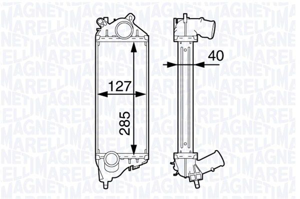 MAGNETI MARELLI 351319202610 Charge Air Cooler