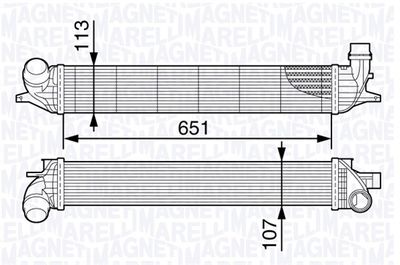 Charge Air Cooler MAGNETI MARELLI 351319202620