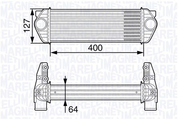 MAGNETI MARELLI 351319202680 Charge Air Cooler