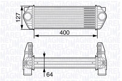 Charge Air Cooler MAGNETI MARELLI 351319202680