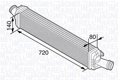Charge Air Cooler MAGNETI MARELLI 351319202690