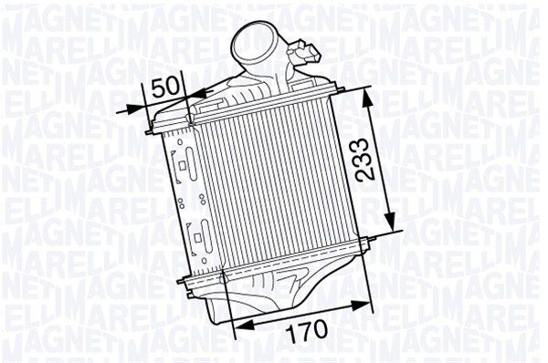 MAGNETI MARELLI 351319202710 Charge Air Cooler