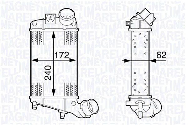 MAGNETI MARELLI 351319202770 Charge Air Cooler