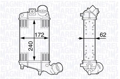 Charge Air Cooler MAGNETI MARELLI 351319202770