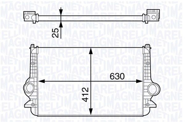 MAGNETI MARELLI 351319202780 Charge Air Cooler