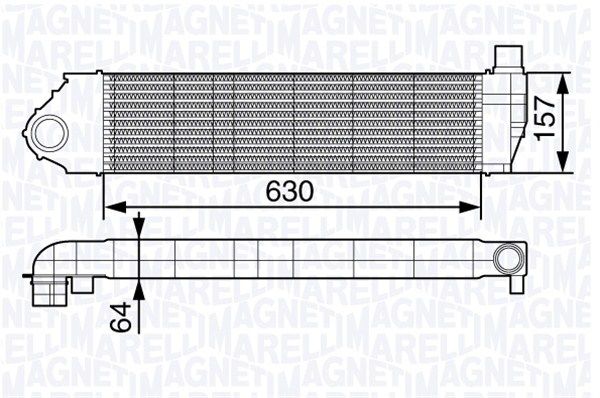 MAGNETI MARELLI 351319202820 Charge Air Cooler