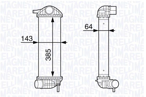 MAGNETI MARELLI 351319202930 Charge Air Cooler