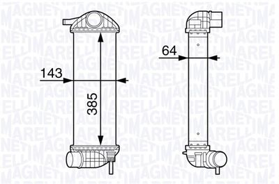 Charge Air Cooler MAGNETI MARELLI 351319202930