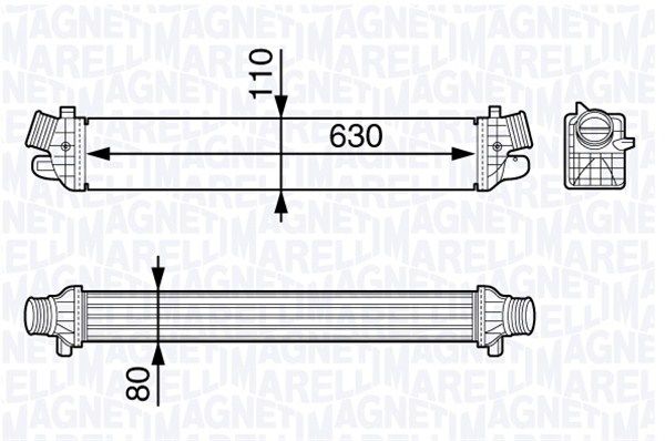 MAGNETI MARELLI 351319202970 Charge Air Cooler