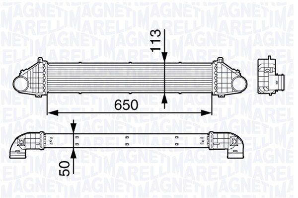 MAGNETI MARELLI 351319202990 Charge Air Cooler