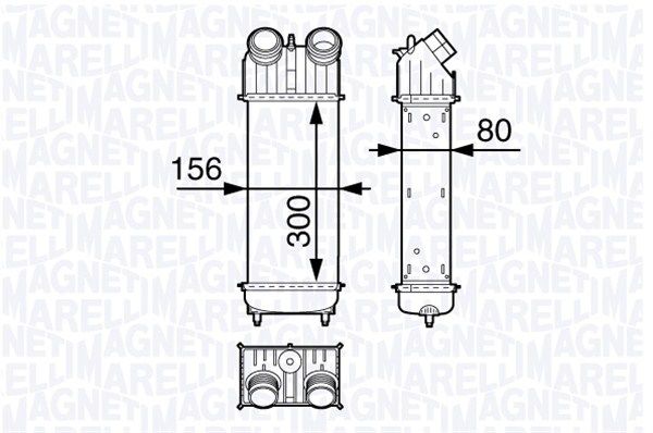 MAGNETI MARELLI 351319203000 Charge Air Cooler