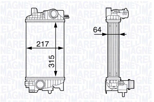 MAGNETI MARELLI 351319203030 Charge Air Cooler