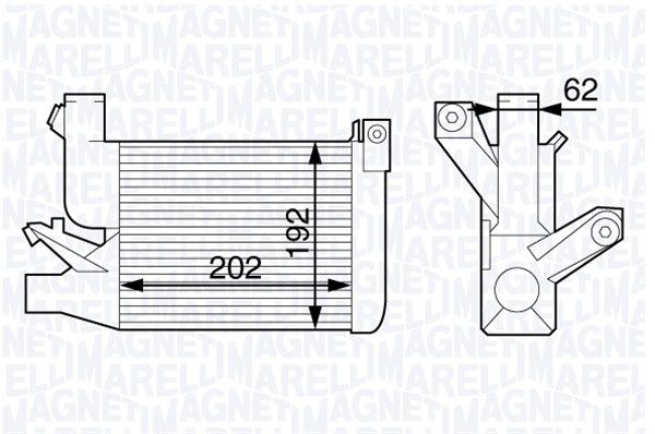 MAGNETI MARELLI 351319203290 Charge Air Cooler