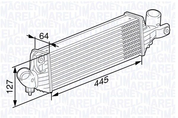 MAGNETI MARELLI 351319203330 Charge Air Cooler