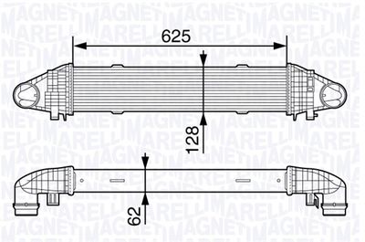 Charge Air Cooler MAGNETI MARELLI 351319203340