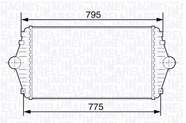 MAGNETI MARELLI 351319203430 Charge Air Cooler